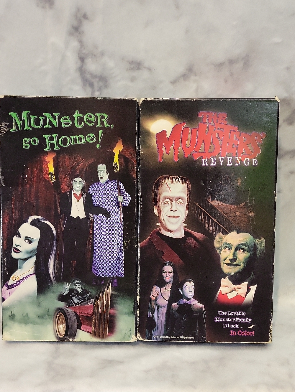 Vintage The Munsters VHS Bundle